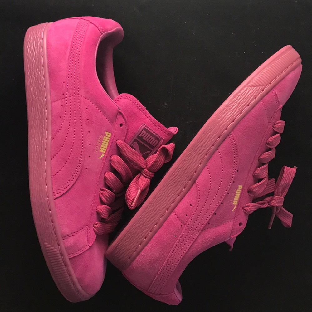 Puma Purple (mauve) Suede Classics